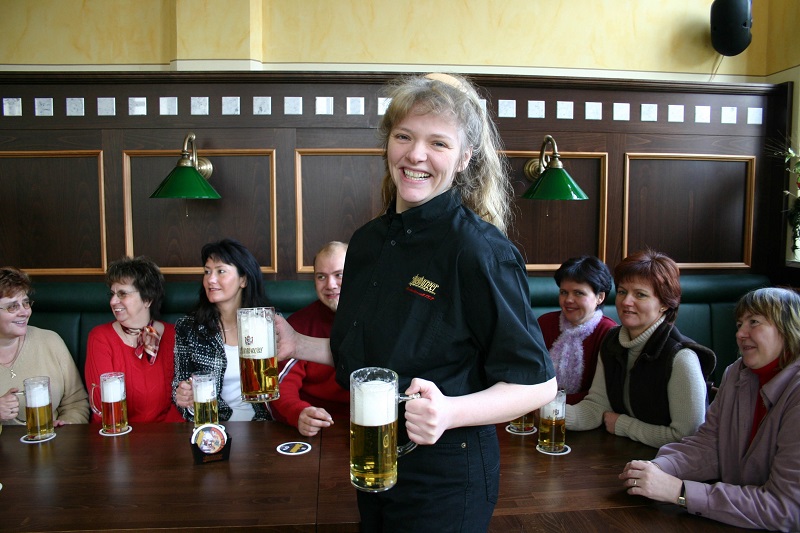Bierverkostung in der Altenburger Brauerei