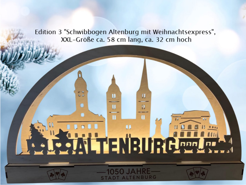 Woodstub_Edition3_Schwibbogen 1050 Jahre