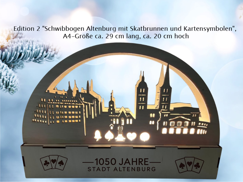 Woodstub_Edition2_Schwibbogen 1050 Jahre