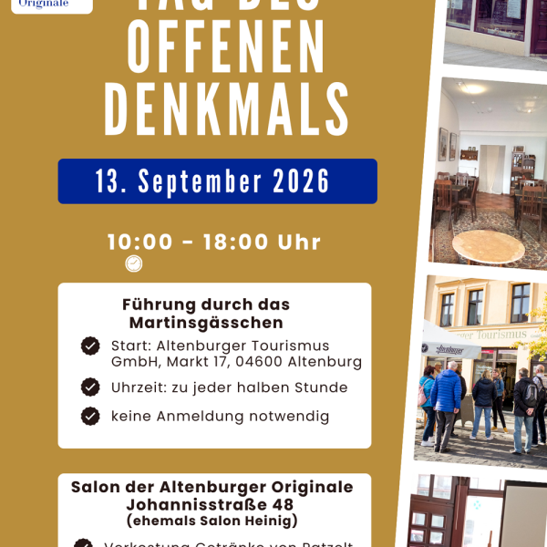 Tag des offenen Denkmals 2026